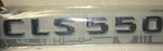 Mercedes Benz 2198170715 CLS550 Model Plate. Fixed Price $39.99.