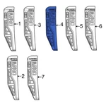 Genuine Ford Fender Emblem PC3Z-16720-AJ. Fixed Price $91.90.
