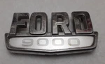 ** ( 1 ) Vintage Ford 9000 Truck Emblem Badge Decal Name Plate Dohb 80020A68. Fixed Price $30.00.