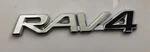 RAV4 Trunk Emblems Badge Chrome/ Rear Letters Word Fit Toyota Tailgate Lid. Fixed Price $15.91.