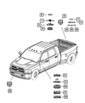 Genuine Mopar Nameplate 68140350AC. Fixed Price $109.81.