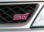 New Genuine Oem Subaru Pink Grille Badge Plastic Mesh Type 2007 Wrx Nr. Fixed Price $30.15.