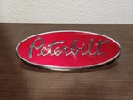 Peterbilt Factory Nameplate Hood Emblem 20-19280. Fixed Price $129.99.