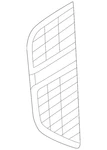 Genuine Nissan Fender Insert Emblem 63825-7KA5A. Fixed Price $210.44.