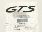 Genuine Porsche 981 991 Matte Black Gts Rear Hood Script Emblem Logo. Fixed Price $143.95.