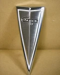 1963 Pontiac Grand Prix Trunk Arrowhead Emblem New, C4402210R. Fixed Price $62.00.
