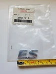 New Mitsubishi Motors Mark Es Emblem Badge MR957917 Genuine Decklid Trunk. Fixed Price $23.99.