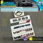 Amg GLE63S Suv V8 Biturbo 4MATIC+ Star Trunk Emblem Black Combo Mercedes V167. Fixed Price $108.67.