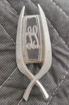 1971 - 1973 Oldsmobile Ls Roof Emblem 9855865 Oem Sail Panel Badge. Fixed Price $17.99.