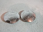 2004 Audi A8L Aluminum Frame Emblem 8Z0 854 519 Pair. Fixed Price $20.00.