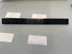 Mercedes-benz W460 W461 G-class Rear Trunk Matte Blackbadge Logo Emblem Genuine. Fixed Price $99.00.