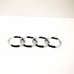 Audi A4 Avant B7 Rear Trunk Chrome Badge Rings Emblem 8E98537422ZZ. Fixed Price $66.38.
