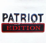 Patriot Edition Black Fit All Vehicles Logo Emblem Boat Bikers Truck Tractor. Fixed Price $25.95.