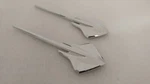 2 Pcs Abs Chrome Corvette Stingray Fender Emblem Badge Side Wing Sticker Decal. Fixed Price $19.99.