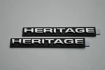 2005-2009 Saleen Ford Mustang "heritage" Nameplate Badge Set H281 H302. Fixed Price $49.95.