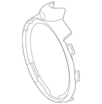 Genuine Mercedes-benz Grille Emblem Bracket 192-888-08-00. Fixed Price $77.40.
