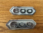 Vintage Dodge Emblem Badge Insignia 600. Fixed Price $35.00.