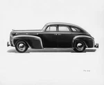 1940 Dodge Deluxe Six Series D14 Four Door Sedan Press Photo 0026. Fixed Price $13.67.
