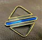 1988 Buick Regal 24K Gold Plated Front Panel Emblem 14101730. Fixed Price $60.00.