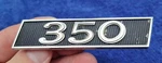 Original 1968 - 1977 Gm Buick #1384527 Gran Sport 350 Emblem Plate Badge Qty. Fixed Price $34.99.