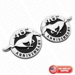 Set 3D Car Mustang Gt Sport Fender Marker Horse Logo Medal Badge Emblem Black. Fixed Price $12.99.