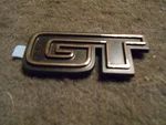Nos 1982 1983 1984 Ford Escort Gt Front Fender Emblem Badge New E2FZ-16098-A. Fixed Price $29.99.