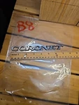 Used 1969-74 Dodge Coronet Metal Fender Emblem 3504801 Mopar. Fixed Price $10.00.
