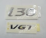 Rear Trunk Emblem 2PCS Set For 2013-2016 Hyundai I30 / Elantra Gt. Fixed Price $24.25.