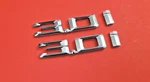 Bmw E85 E86 Z4 3.0I Side Fender Emblem Badge Set Chrome Silver Oem. Fixed Price $59.99.