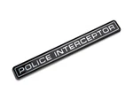 Police Interceptor Plaque Ssp Mustang Crown Victoria XW7Z-5442528-AA Nos Ford. Fixed Price $29.99.