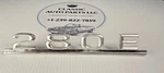 Mercedes Benz W123 280E 1238170815 Oem Trunk Emblem Chrome Badge Very Nice. Fixed Price $65.00.