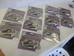 10 Lot Carbon Fiber Fender Emblem Sign Decal Flamed Badges Fits For Nissan Z24. Fixed Price $19.99.