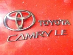 02 03 04 05 06 Toyota Camry Rear Lid Emblem Badge Set Trunk Chrome Oem. Fixed Price $16.49.