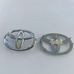 Steering Wheel Horn Pad Chrome Badge Emblem Toyota Hilux Fortuner 2005 2019. Fixed Price $25.00.
