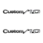 04-585 Brothers Trucks C/k Fender Badge Pair CUSTOM/10. Fixed Price $70.95.