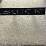 1975-76 Oldsmobile Buick Front Grill Nameplate Emblem Nos Gm 1247574. Fixed Price $45.00.