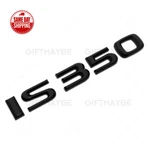 Lexus Trunk Lid Gloss Black Is 350 Letter Logo Badge Decal Emblem Car F-sport. Fixed Price $24.99.