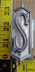 As-is Oldsmobile Cutlass Circa '69 Front Fender Emblem 399943 4388. Fixed Price $15.00.
