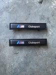 2X Bmw Oem E36 Clubsport Trim Badge Set Of 51132495560. Fixed Price $60.00.
