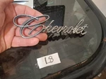 Vintage 1972 73 Chevy Impala / Caprice Rear Trunk Emblem Oem 9818006 Gm. Fixed Price $27.99.