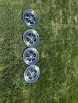 Triumph TR5 TR250 Oem Rostyle Wheel Covers. Fixed Price $850.00.