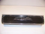 1966 1967 Plymouth Satellite Rear Seat Center Emblem Oem #2788321 Gtx. Fixed Price $219.97.