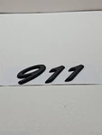 Porsche 996 911 Number Badge Emblem Nameplate Matte Black. Fixed Price $25.49.