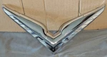 1953 1954 Chrysler Trunk Trim Vintage New Yorker Windsor Wagon Ornament. Fixed Price $40.00.