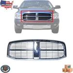 For 2006-2009 Dodge Ram 1500 Pickup Front Grille Assembly All Chrome CH1200281. Fixed Price $197.55.