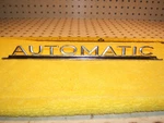 Genuine Mercedes W113 Sl W109,W111 Rear Deck Lid Automatic Metal Heavy Emblem. Fixed Price $90.10.