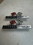 1965 Corvette Emblems 3872997 Nos Gm Boxes Nuts. Fixed Price $109.00.