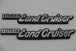 Fits Toyota Land Cruiser FJ40 FJ43 Side Emblems Logo Set (adhesive). Fixed Price $42.99.