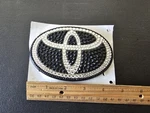 53141-WAA04 20-24 Toyota Supra Front "t" Emblem Custom Bling Jeweled Crystals. Fixed Price $85.00.