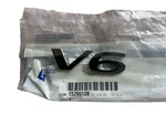New Oem 2006-2010 Pontiac G6 "V6" Trunk Lid Emblem 15290128. Fixed Price $15.15.
